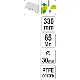 Сучкоріз Flo штанговий з пилою 33 см (99310) - мініатюра 3