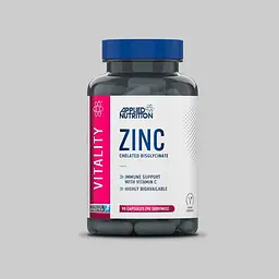 Цинк з вітаміном С Applied Nutrition Zinc, 90 капсул для підтримки шкіри та імунної системи