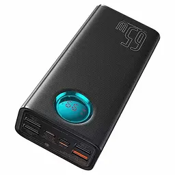 Повербанк Baseus Amblight Digital Display 65W 26800 mAh Black (P10022402113-00) - мініатюра 4