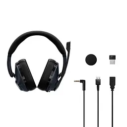 Гарнітура Epos ігрова H3PRO Hybrid mini-jack/BT 2 м чорний (1000892) - мініатюра 3