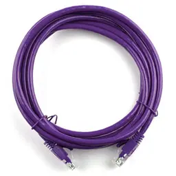 Патч-корд Ritar 7.5м, RJ-45, Cat.5e, CU, мідь, фіолетовий (PCR-CU/7.5Pe/14092)