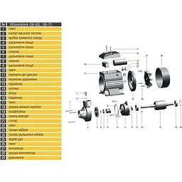 Насос вихровий Оptima QB-60 L 0,37кВт - мініатюра 5