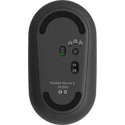 Миша бездротова Logitech Pebble Mouse 2 M350s Tonal Graphite (910-007015) - мініатюра 3