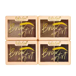 Тіні для корекції брів 2 кольори DoDo Eyebrow BP025 (4 шт. асортимент)