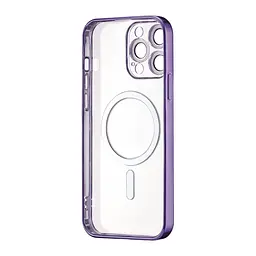 Чохол Ductil Metallic Edge with MagSafe (Protected Camera & Lens) iPhone 15 Pro Max Deep Purple - мініатюра 3
