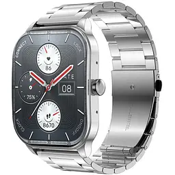 Розумний годинник з металевим ремінцем Amazfit Pop 3S Metal Silver (Metallic Strap) - мініатюра 5