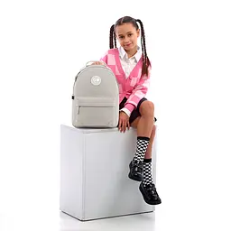 Рюкзак GoPack Education Teens 147M бежевий Бежевий (GO26-147M-4) - мініатюра 13