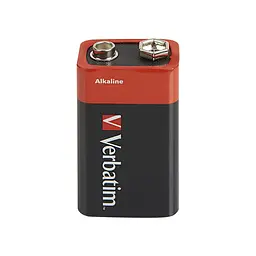 Батарейка Verbatim Крона Alcaline 9V x 1 (49924) - мініатюра 3