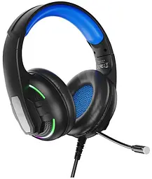 Провідні навушники XO GE09 Gaming Wired Headphones Чорний - мініатюра 3