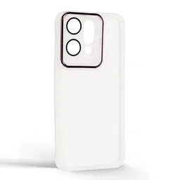 Защитный чехол для OPPO Reno14 Pro 5G, Shade, белый, TPU+PC, матовый, защита всего корпуса, панель-накладка, противоударный, с высокими бортами, амортизирует удары при падениях, ArmorStandart (ARM87433) - мініатюра 2