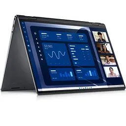 Ноутбук 2in1 Dell titud 9450, Ultra 7 165U, 32GB, SSD 512GB, 14" QHD+ сенсорний, 500 nit, Windows 11 Pro