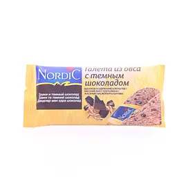 Галета Nordic из овса с шоколадом 30 г (542564)