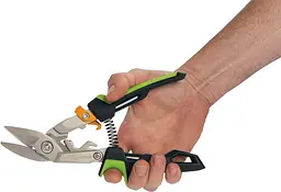 Ножиці для металу посилені праві Fiskars PowerGear (1027210) - мініатюра 3