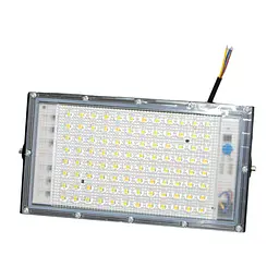 Світлодіодний прожектор Light 100W 96 LED 220В, вуличний ліхтар для зовнішнього освітлення - мініатюра 2