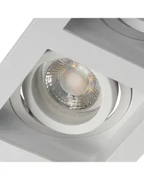 Кільце точкового світильника Kanlux 38367 ARET 2x10W IP20 біле - мініатюра 2