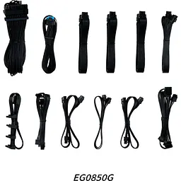 Блок живлення Lian Li Edge 850W 80+ Gold (G9P.EG0850G.B000.EU) Black (G9P.EG0850G.W000.EU) - мініатюра 11