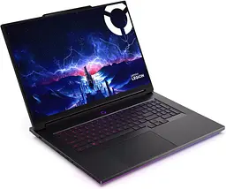 Ноутбук Lenovo 18 Legion 9 18IAX10 IPS 3840x2400 240-440Hz/Intel Ultra 9 275HX/32GB/1TB/RTX 5080/W11H/Eclipse Black (83EY000WUS) - мініатюра 2