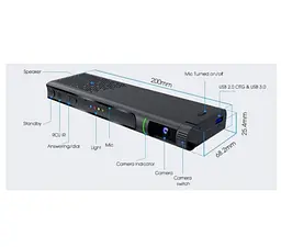 Приставка Android SmartTV Box для відеодзвінків Mecool NOW KA2 - мініатюра 6