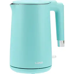 Електрочайник Lund 1.5 л бірюзовий 2200 Вт (68208)