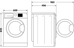 Пральна машина автоматична Indesit IM 762B MY TIME UA (7229400) - мініатюра 4