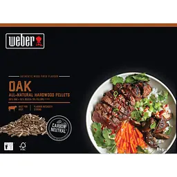 Деревні пелети Weber Oak 8 кг (18295) - мініатюра 2