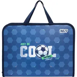 Папка-портфель Yes Football FC з тканинними ручками (492376) - мініатюра 2
