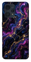 TPU чохол Demsky Purple space marble для Realme 9 4G / 9 Pro+