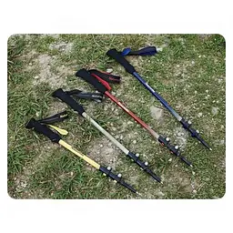 Трекінгова палиця Naturehike CNK2300DS010 120 см зелена - мініатюра 9