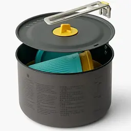 Набір посуду Sea To Summit Frontier UL One Pot Cook Set 2P (1033-STS ACK027031-122102) - мініатюра 15