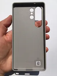 Оригінальний силіконовий чохол Silicone Case Samsung Galaxy S25 Ultra Gray EF-PS938CJEGWW - мініатюра 3