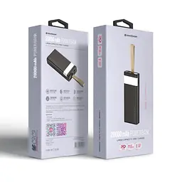 Зовнішній акумулятор ArmorStandart EnergyCore ASB20 PD22.5W 20000 mAh з ліхтарем (ARM80294) - мініатюра 3