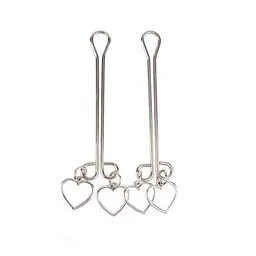 Затискачі на соски Chisa Fetish Fantasy Heart Nipple Clamps