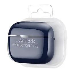 Чохол Silicone Case 2,5mm with microfiber for AirPods Pro Midnight Blue - мініатюра 2