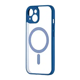 Чохол Color Edge with MagSafe (Protected Camera) iPhone 15 Navy Blue