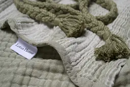 Халат Lotus Home - Lilya muslin olive S/M - мініатюра 3