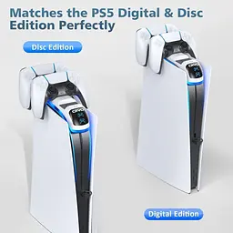 Зарядна станція Oivo IV-P5252 для DualSense PS5 [137095] - мініатюра 5