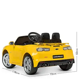 Дитячий електромобіль Bambi M 5669EBLR-6 Chevrolet до 25 кг - мініатюра 5