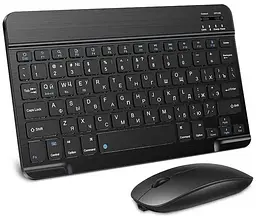 Комплект клавіатура з мишкою mouse&keyboard kit Чорний, бездротові ведмедики та клавіатура для ПК, ноутбука - мініатюра 2