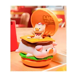 Фигурка 10/10 Toys сюрприза LuLu the Piggy Burger Express Movable Series (LULU1310) - миниатюра 7