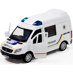 Масштабна модель автомобіля TechnoDrive Mercedes-Benz Sprinter Поліція (250294) - мініатюра 9