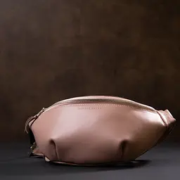 Жіноча шкіряна сумка на пояс GRANDE PELLE 30х14х7 см sum0015599 - мініатюра 6