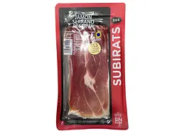 Хамон Subirats Jamon Serrano GAS нарезанный 100 г (8436543752502)