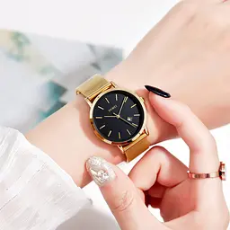Жіночий наручний годинник 1530GD Gold Skmei acs0030698 - мініатюра 3