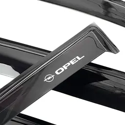 Дефлектори вікон вітровики для Astra H 2004-2009 Універсал Voron Glass - мініатюра 2