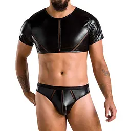 Комплект білизни Passion 057 Peter XXL/XXXL чорний - мініатюра 3