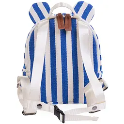 Рюкзак дитячий Childhome My first bag stripes electric blue (CWKIDBSTBL) - мініатюра 3