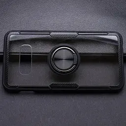 Чохол бампер Primolux Ring Magnetic Stand для смартфона Samsung Galaxy S10e (SMG970) Black - мініатюра 2