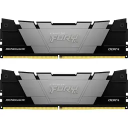Модуль пам'яті для комп'ютера DDR4 64GB (2x32GB) 3600 MHz Renegade Black Kingston Fury (ex.HyperX) (KF436C18RB2K2/64)