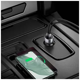 Зарядний пристрій Ugreen 1xUSB-C + 1xUSB QC3.0 60W CD213 gray (60980) - мініатюра 5