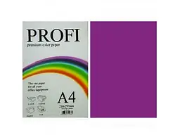 Папір кольоровий PROFI А4/80г (100л) Intense Raspberry №44A (темно-фиол.) (1)